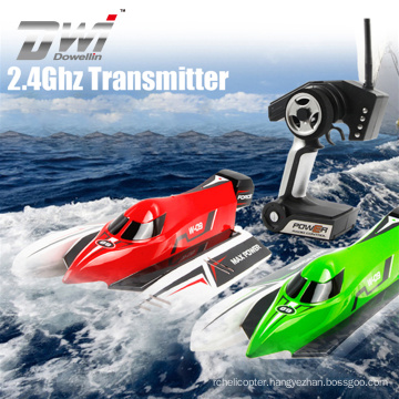 DWI Dowellin High Speed F1 Racing Boat 2.4G Brushless RC Boat For Children